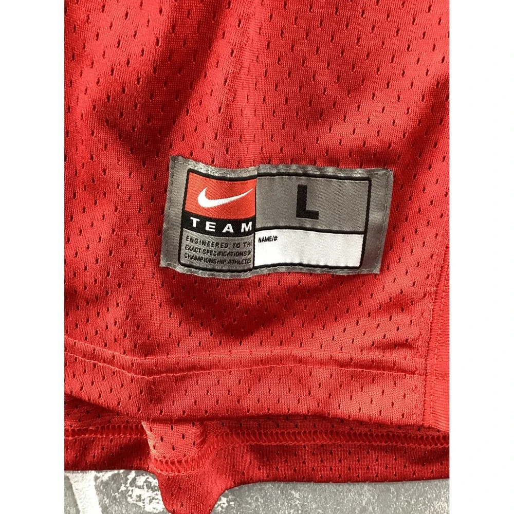 Nike Ohio State‎ Buckeyes #45 Football Jersey Mens Large Red Gray NCAA 1961
